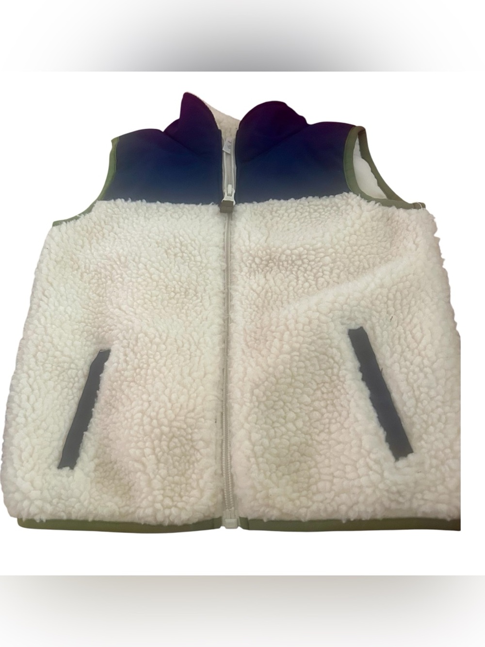 Carter’s Sherpa Fleece Vest Boys 4T